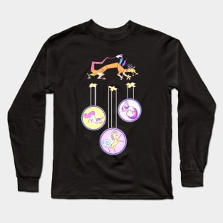 Stained Glass Discord Long Sleeve T-Shirt